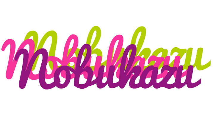 Nobukazu flowers logo