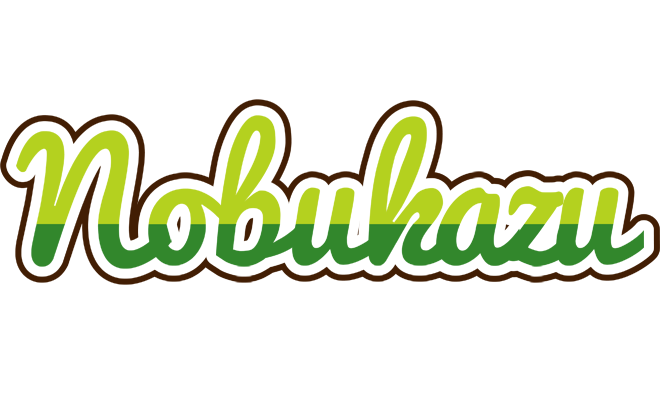 Nobukazu golfing logo