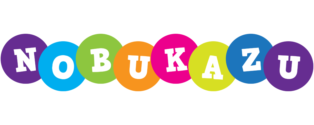Nobukazu happy logo