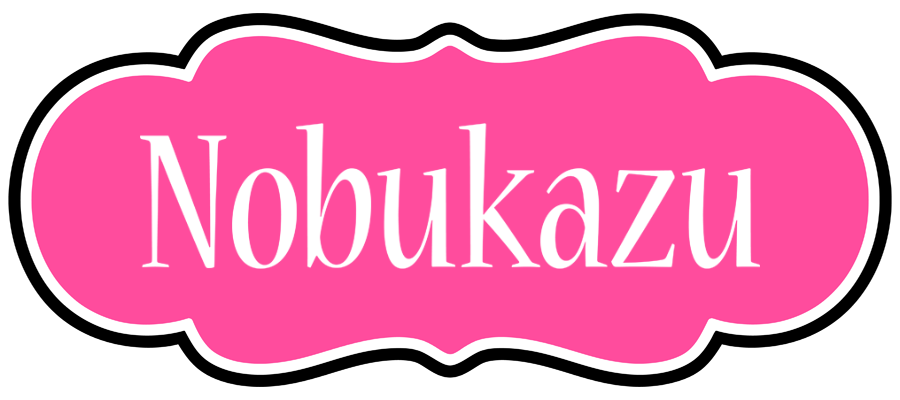 Nobukazu invitation logo