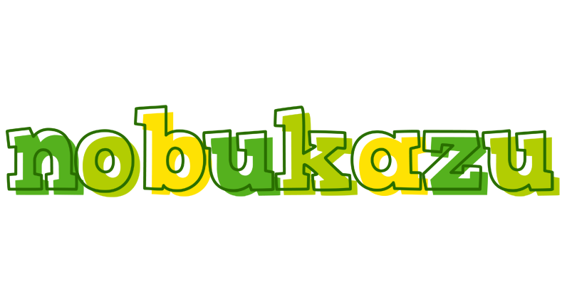 Nobukazu juice logo