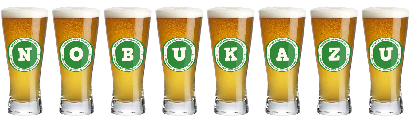 Nobukazu lager logo