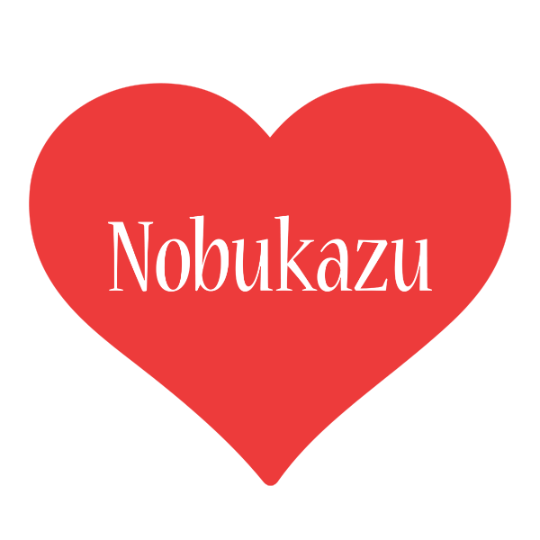 Nobukazu love logo