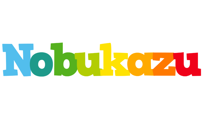 Nobukazu rainbows logo
