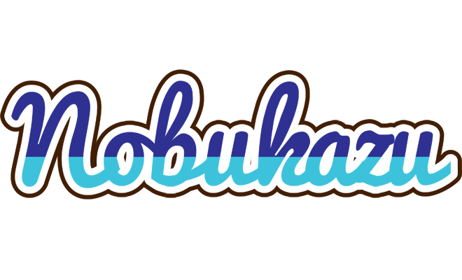 Nobukazu raining logo