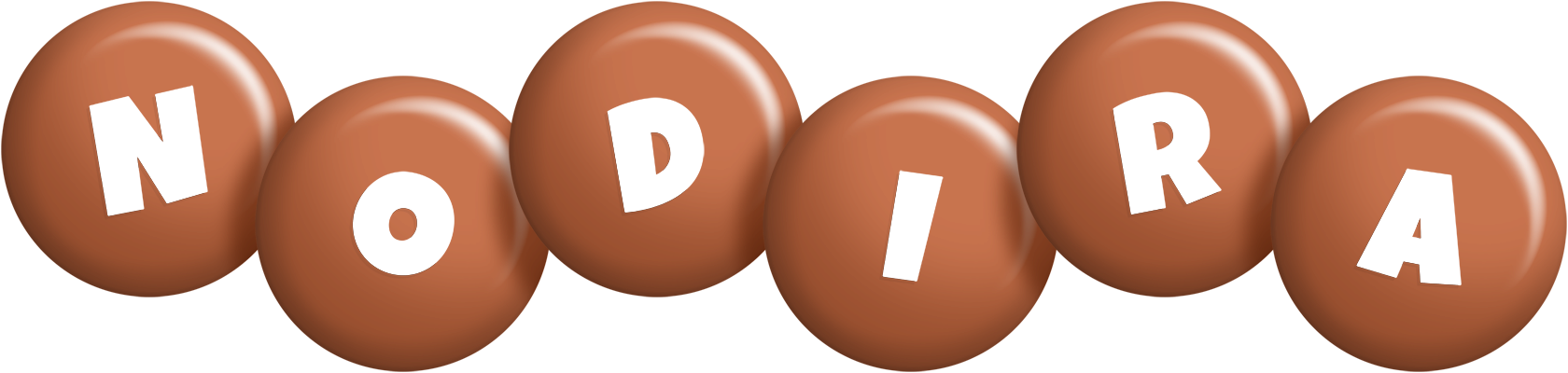 Nodira candy-brown logo