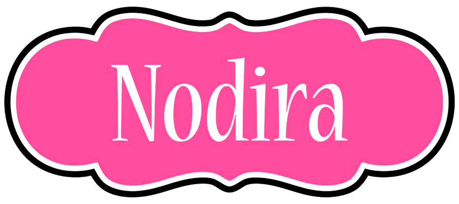 Nodira invitation logo