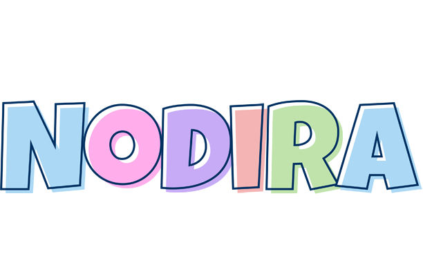 Nodira pastel logo