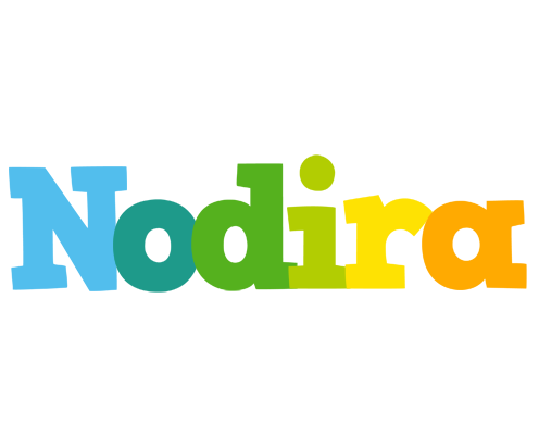 Nodira rainbows logo