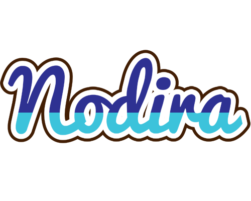 Nodira raining logo