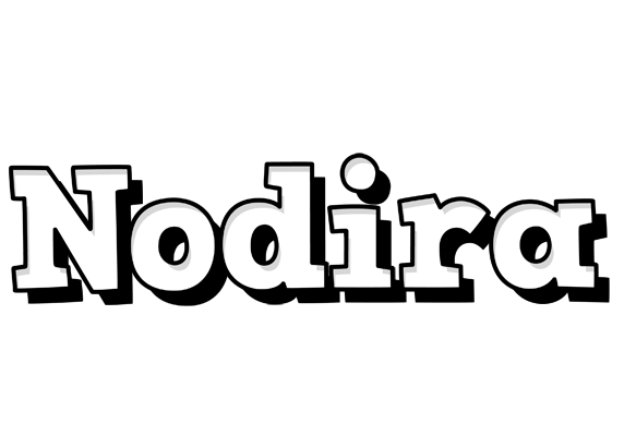 Nodira snowing logo
