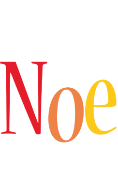 Noe birthday logo