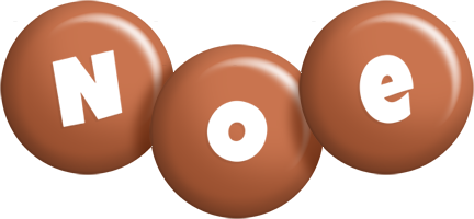 Noe candy-brown logo