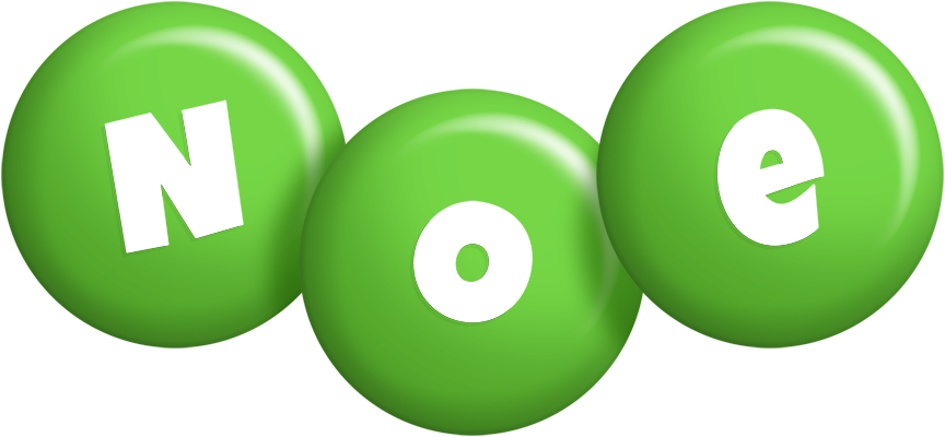 Noe candy-green logo
