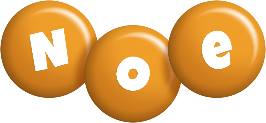 Noe candy-orange logo
