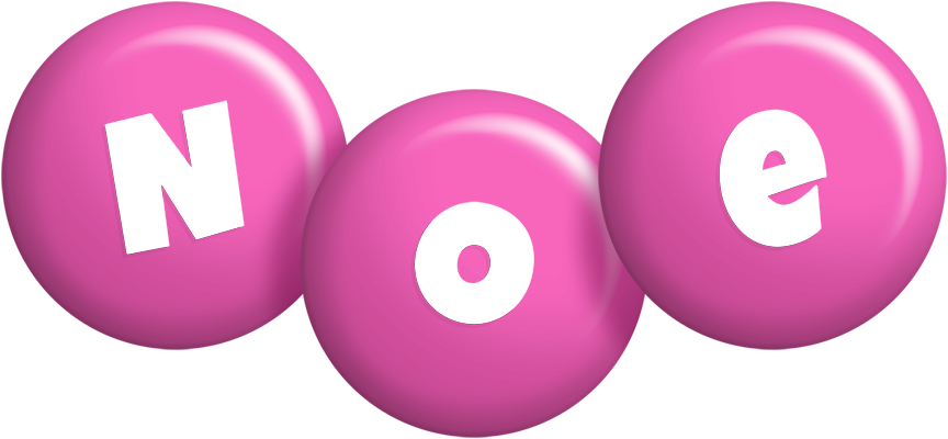 Noe candy-pink logo