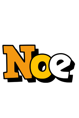 Noe cartoon logo