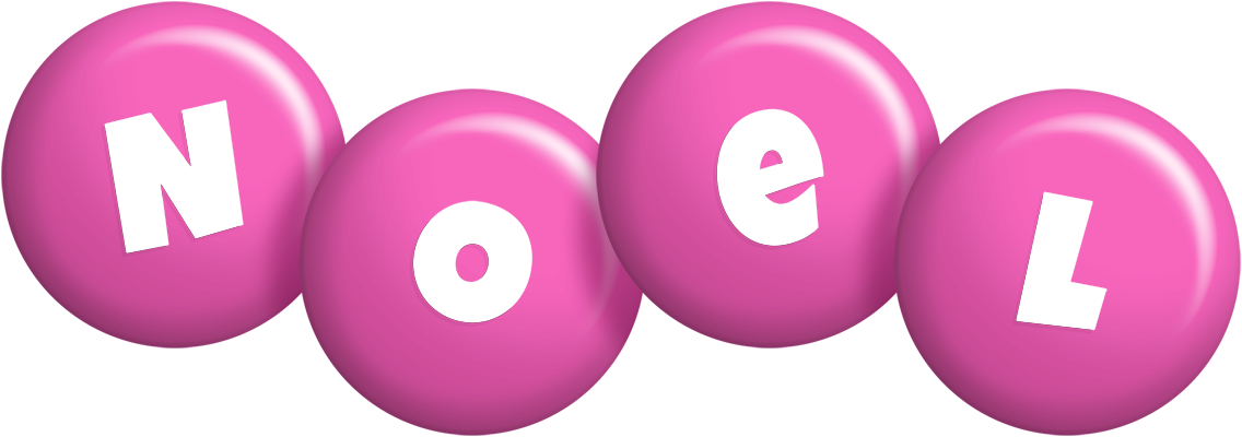 Noel candy-pink logo