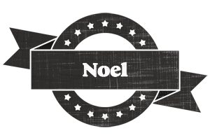 Noel grunge logo