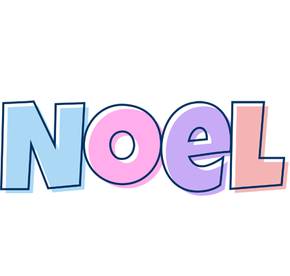 Noel pastel logo