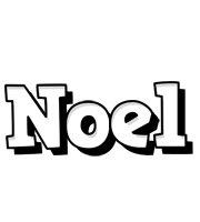 Noel snowing logo