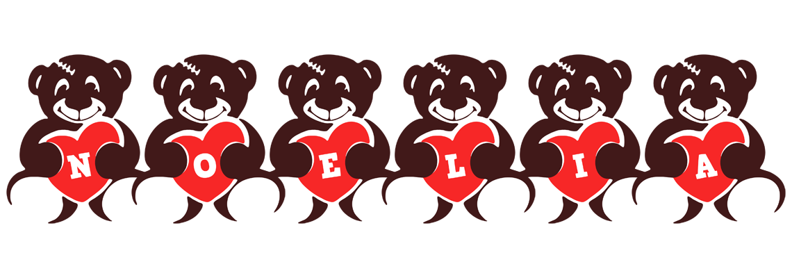 Noelia bear logo