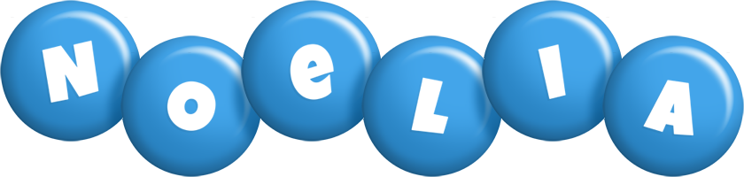 Noelia candy-blue logo