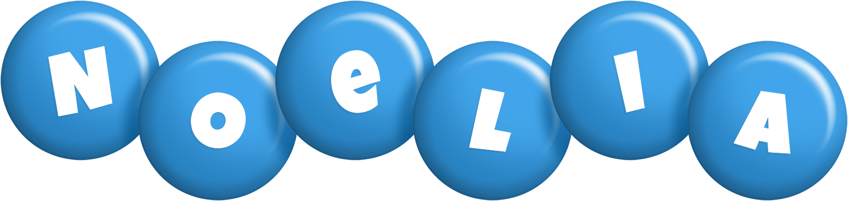 Noelia candy-blue logo