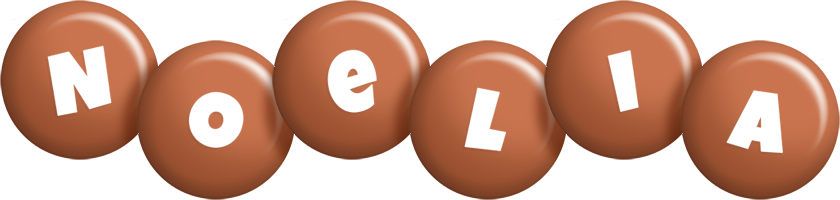 Noelia candy-brown logo