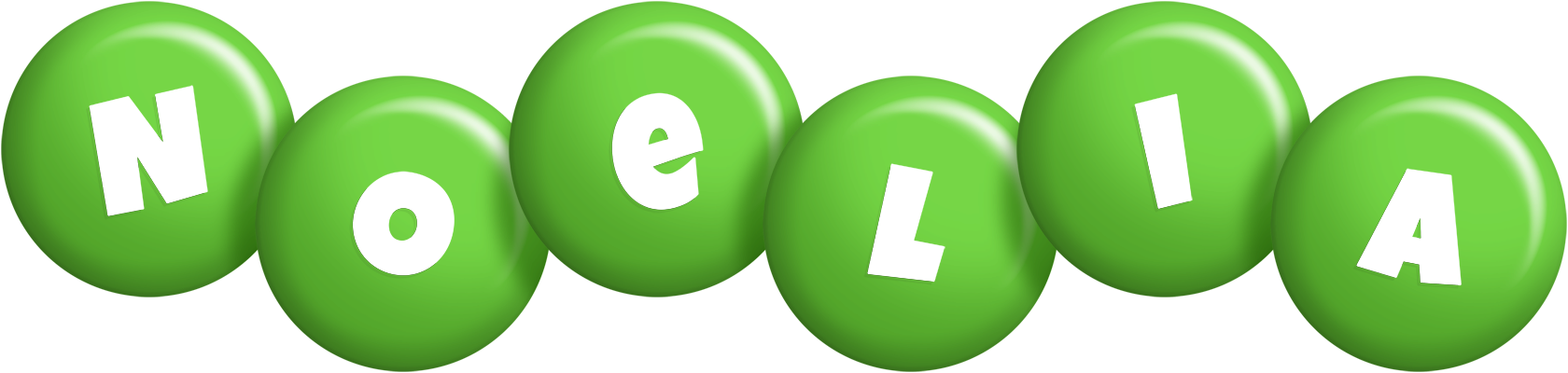 Noelia candy-green logo