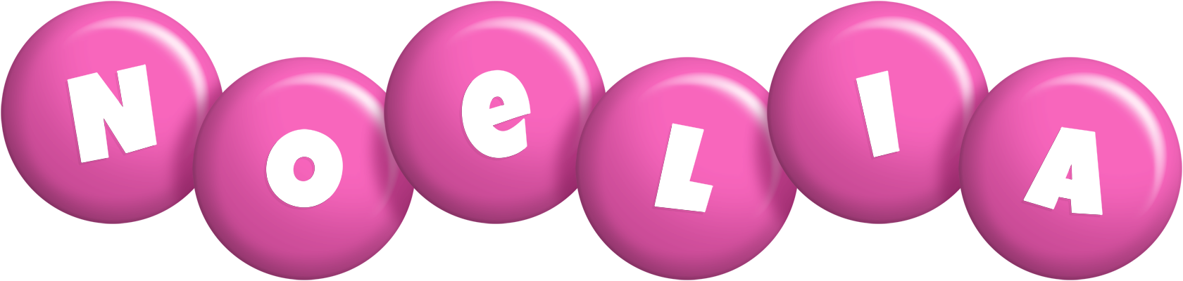 Noelia candy-pink logo