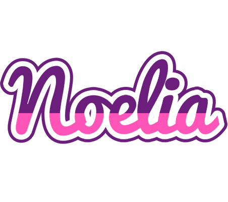Noelia cheerful logo