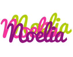 Noelia flowers logo