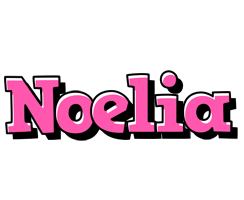 Noelia girlish logo