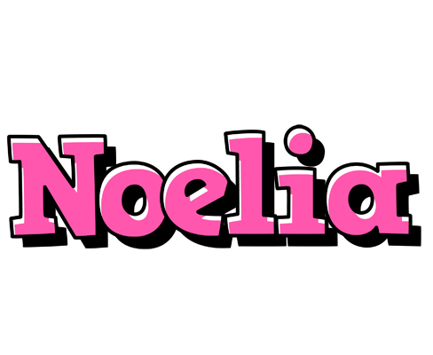Noelia girlish logo