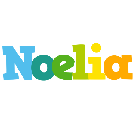 Noelia rainbows logo