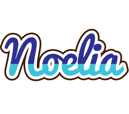 Noelia raining logo