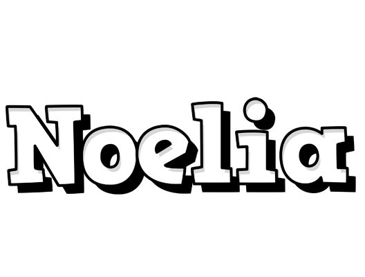 Noelia snowing logo