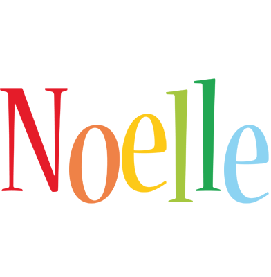 Noelle birthday logo
