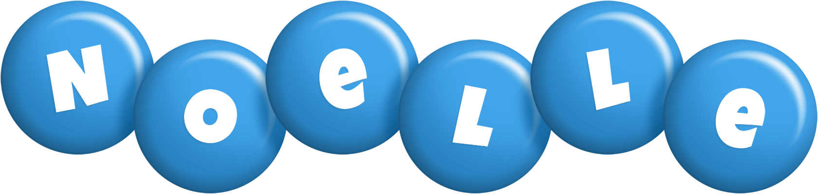 Noelle candy-blue logo