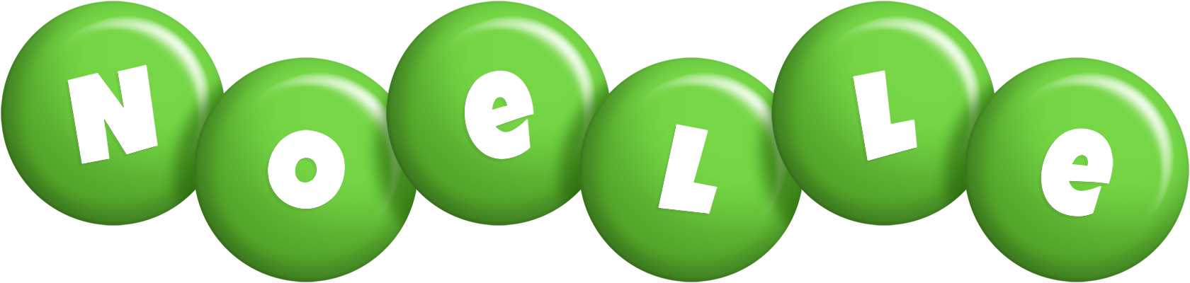 Noelle candy-green logo
