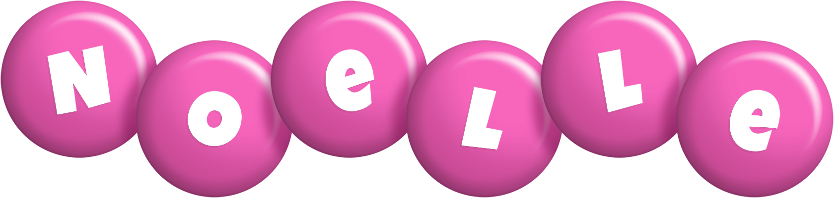 Noelle candy-pink logo