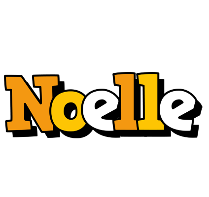Noelle cartoon logo