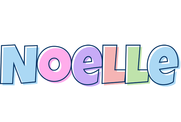 Noelle pastel logo