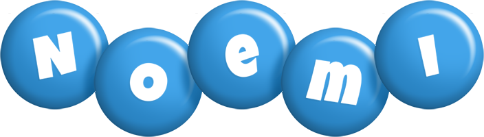 Noemi candy-blue logo