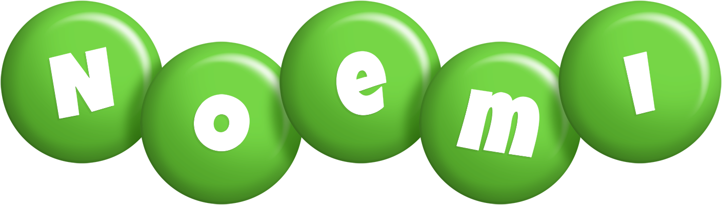 Noemi candy-green logo