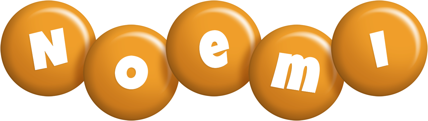 Noemi candy-orange logo