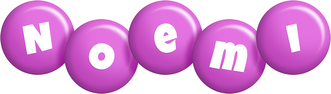 Noemi candy-purple logo