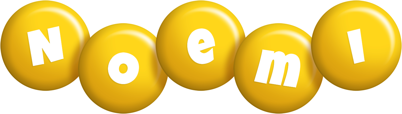 Noemi candy-yellow logo