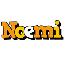 Noemi cartoon logo